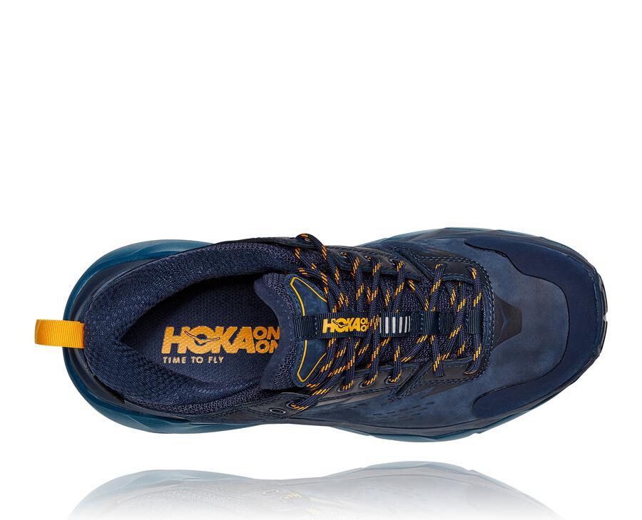 Hoka One One Spor Ayakkabı Kadın Lacivert - Kaha Kısa Gore-Tex - PM4968527